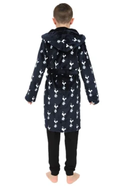 Tottenham Hotspur Boys Official F.C. Dressing Gown Fleece Hooded Kids Spurs Robe 9 Tottenham Hotspur Boys Official F.C. Dressing Gown Fleece Hooded Kids Spurs Robe -All Ages Fashion PJFModels230822 44