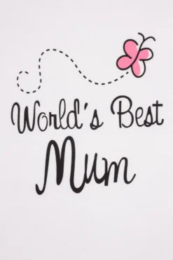 Women's 'Worlds Best Mum' Cotton Check Pyjamas -All Ages Fashion PJF 10 7b14e893 c686 4cca 9105 94ed51ebd674 scaled