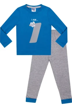 "I Am 1" Birthday Long Pyjamas 1-2 Years