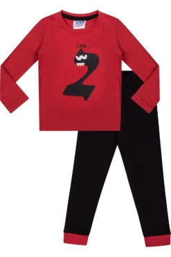"I Am 2" Birthday Long Pyjamas 2-3 Years