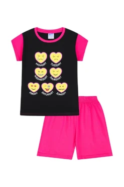 Girls 7 Days Of The Week Short Pyjamas -All Ages Fashion PJF 190502 7 SET