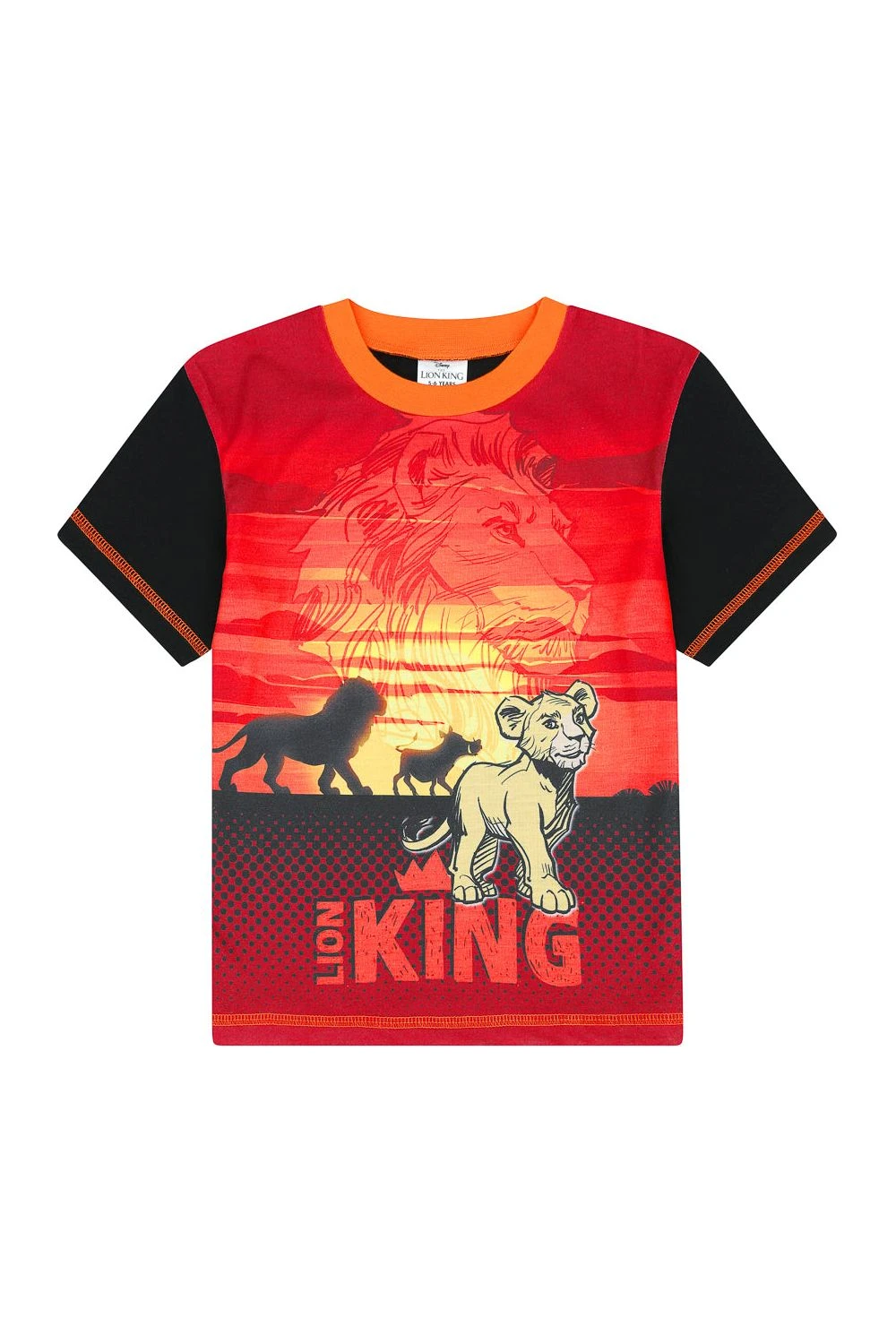 Disney Lion King Short Pyjamas 6-7 Years 2 Disney Lion King Short Pyjamas 6-7 Years - Image 2