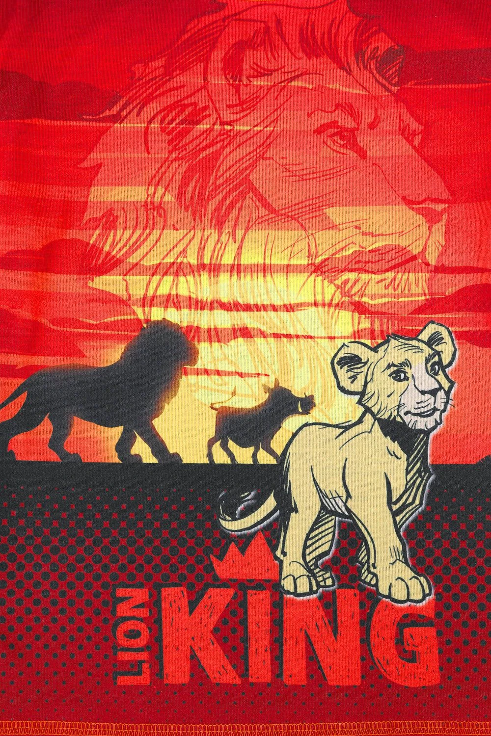 Disney Lion King Short Pyjamas 6-7 Years 3 Disney Lion King Short Pyjamas 6-7 Years - Image 3