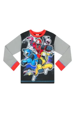 Boys Power Rangers Long Pyjamas 7 Boys Power Rangers Long Pyjamas -All Ages Fashion PJF 190621 6