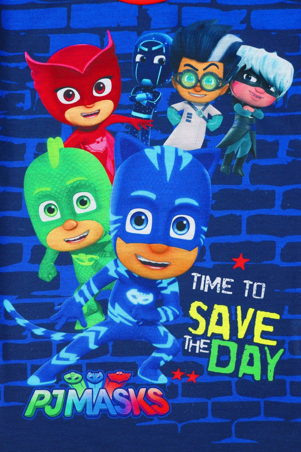 Boys Pj Masks Blue Long Pyjamas 3 Boys Pj Masks Blue Long Pyjamas - Image 3