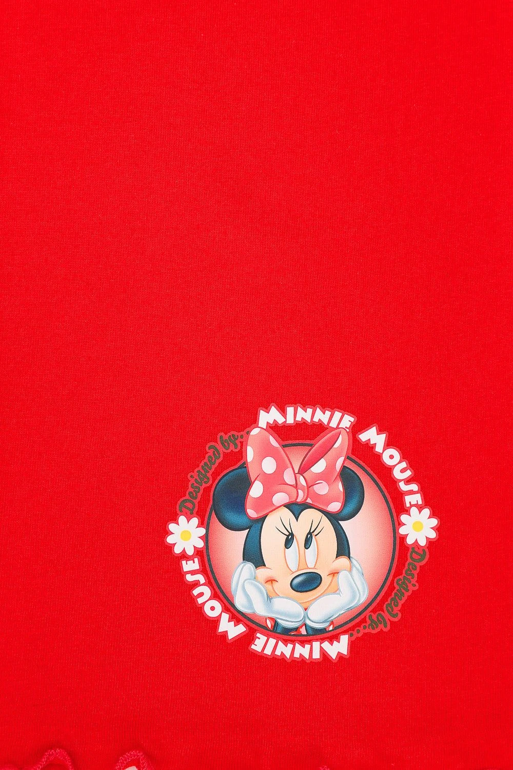 Disney Girls Minnie Mouse Red And Grey Long Pyjamas 4 Disney Girls Minnie Mouse Red And Grey Long Pyjamas - Image 4
