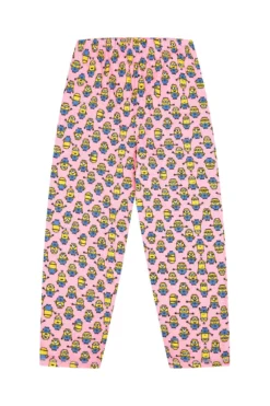 Girls Minion 'When You Say Poopaye' Long Pyjamas -All Ages Fashion PJF 190622 47