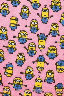 Girls Minion 'When You Say Poopaye' Long Pyjamas -All Ages Fashion PJF 190622 49