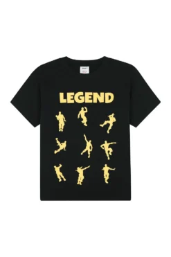 Legend Emote Dance Gaming Gold Short Pyjamas -All Ages Fashion PJF 190701 13