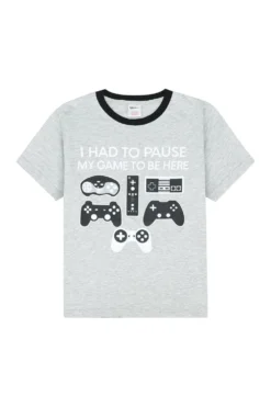 Boys I Had To Pause My Game Short Pyjamas -All Ages Fashion PJF 190701 21