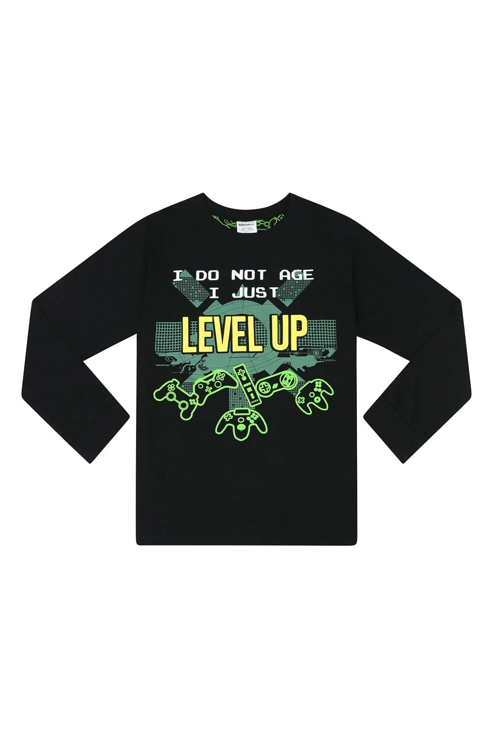 Boys I Do Not Age I Just Level Up Gaming Long Pyjamas 2 Boys I Do Not Age I Just Level Up Gaming Long Pyjamas - Image 2