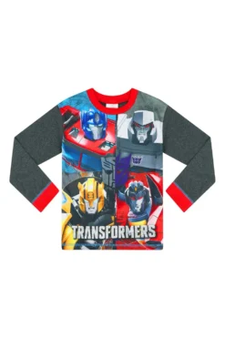 Boys Transformers Optimus Prime And Bumblebee Long Pyjamas -All Ages Fashion PJF 190709 21