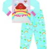 Girls Official Hey Duggee 'We're Always Happy' Rainbow Long Pyjamas