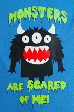Cheeky Monsters Are Scared Of Me Long Pyjamas -All Ages Fashion PJF 190828 2