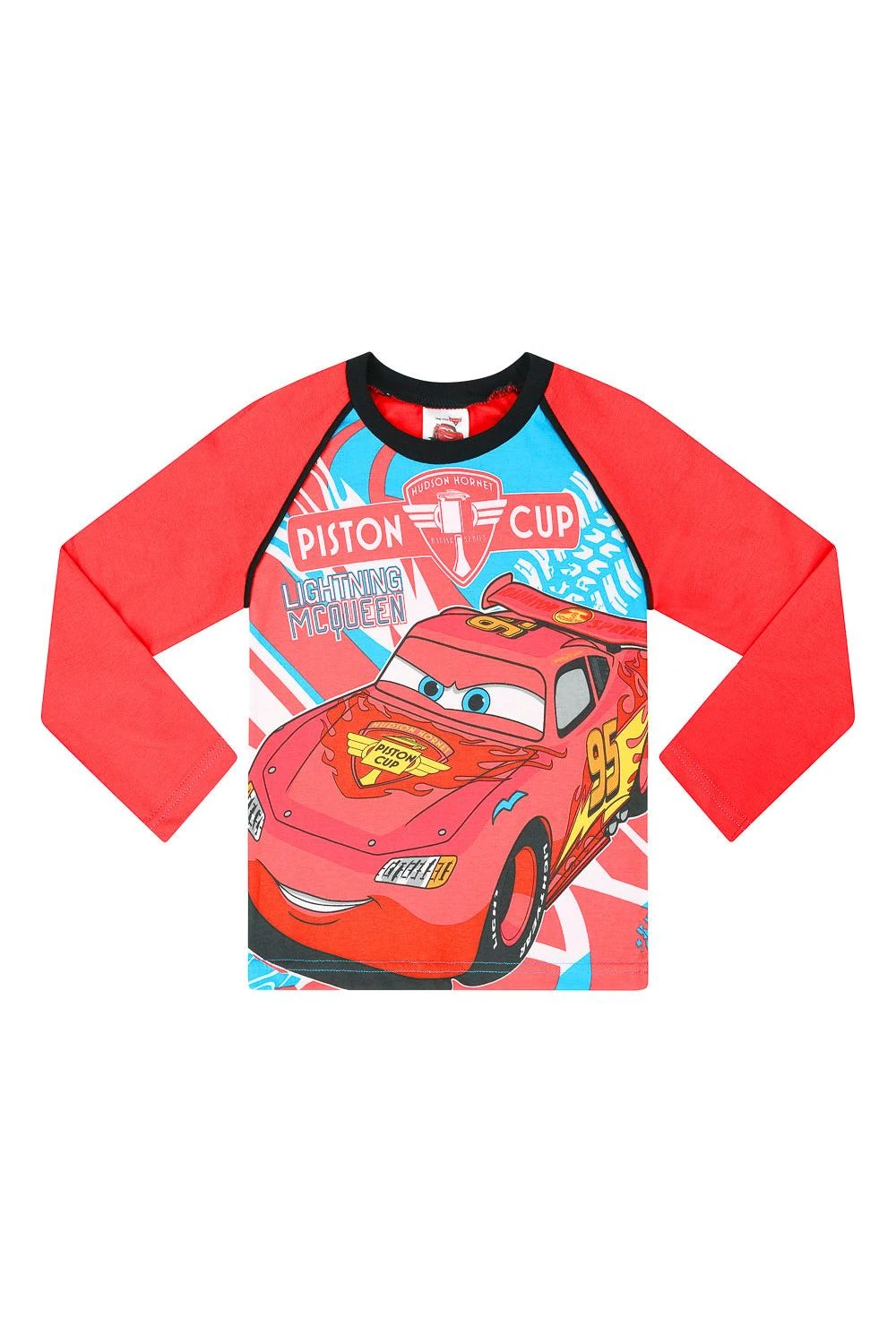 Boys Disney Lightning McQueen Long Pyjamas 2 Boys Disney Lightning McQueen Long Pyjamas - Image 2