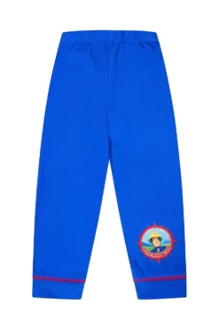 Boys Fireman Sam Blue Long Pyjamas -All Ages Fashion PJF 191009 13