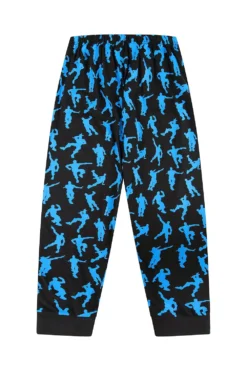 Legend Emote Dance Gaming Blue Long Pyjamas -All Ages Fashion PJF 191016 33