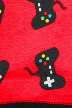 Boys I Can't Hear You I'm Gaming Skull Red Grey Long Pyjamas 10 Boys I Can't Hear You I'm Gaming Skull Red Grey Long Pyjamas -All Ages Fashion PJF 191029 5