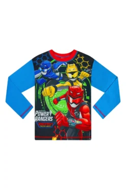 Boys Power Rangers 'Beast Morpher' Long Pyjamas -All Ages Fashion PJF 191105 31