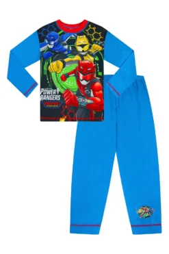 Boys Power Rangers 'Beast Morpher' Long Pyjamas -All Ages Fashion PJF 191105 34