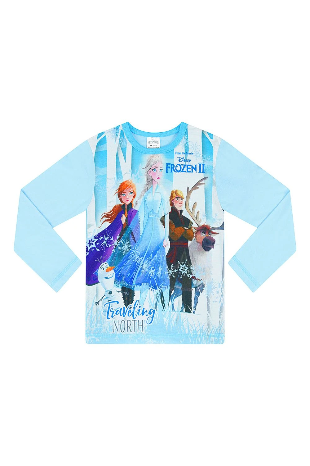 Disney Frozen 2 Pyjamas Elsa Anna Kristoff Olaf Sven 2 Disney Frozen 2 Pyjamas Elsa Anna Kristoff Olaf Sven - Image 2