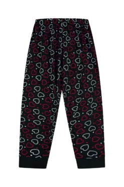 Girls Just Sloth Chillin Girls Heart Long Cotton Pyjamas -All Ages Fashion PJF 191119 18