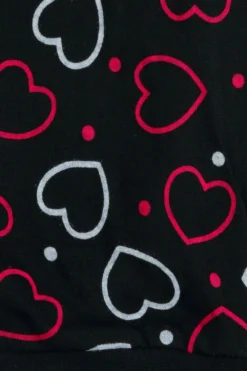 Girls Just Sloth Chillin Girls Heart Long Cotton Pyjamas -All Ages Fashion PJF 191119 20