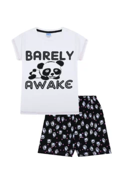 Girls Barely Awake Panda Short Pyjamas 9 Girls Barely Awake Panda Short Pyjamas -All Ages Fashion PJF 19 dcb1b56f a965 43b4 ae66 b1dc0c11b717