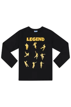 Legend Emote Dance Gaming Gold Long Pyjamas -All Ages Fashion PJF 1 1c92a44d ffdf 4249 abe5 132c855ec7f7