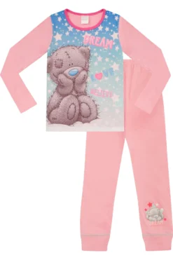 Girls Me To You 'Dream, Love, Snowflake' Tatty Teddy Long Pyjamas