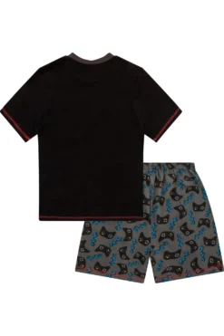 Boys Eat Game Sleep Short Pyjamas 13 Boys Eat Game Sleep Short Pyjamas -All Ages Fashion PJF 30 2 scaled