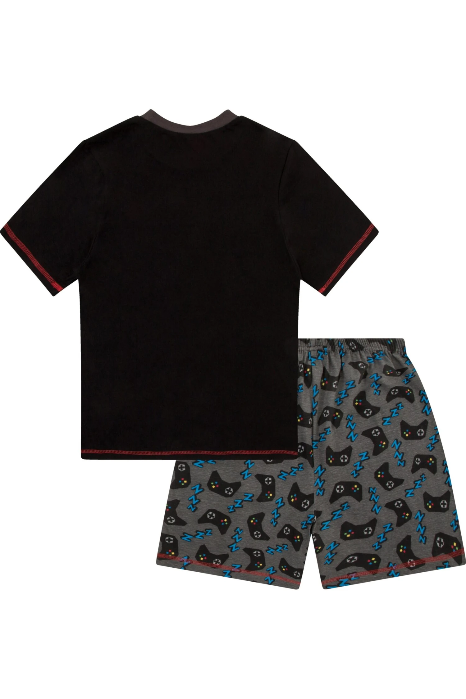 Boys Eat Game Sleep Short Pyjamas 5 Boys Eat Game Sleep Short Pyjamas - Image 5