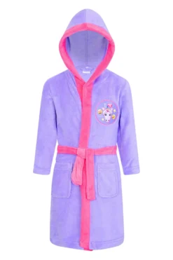 Girls 'I Love Unicorns' Emoji Dressing Gown