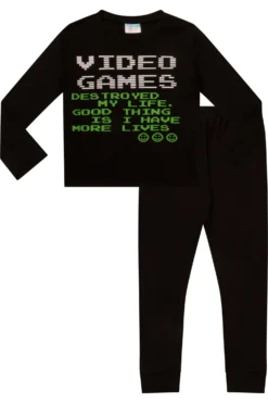 Boys Video Game Long Pyjamas