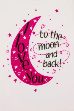 Girls 'I Love You To The Moon Back' Short Pyjamas 11 Girls 'I Love You To The Moon Back' Short Pyjamas -All Ages Fashion PJF 91 scaled