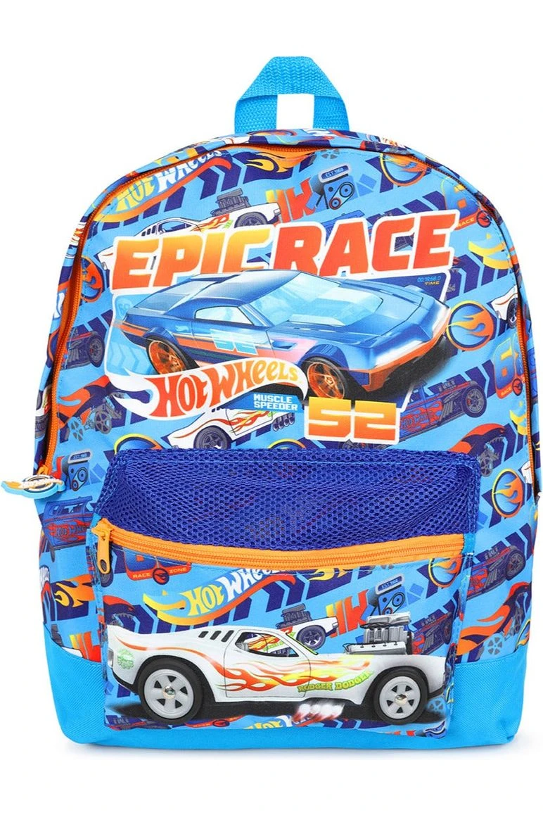 Official Hot Wheels Epic Race, Children's Backpack, Kids Backpack, Schoolbag, Rucksack 2 Official Hot Wheels Epic Race, Children's Backpack, Kids Backpack, Schoolbag, Rucksack - Image 2