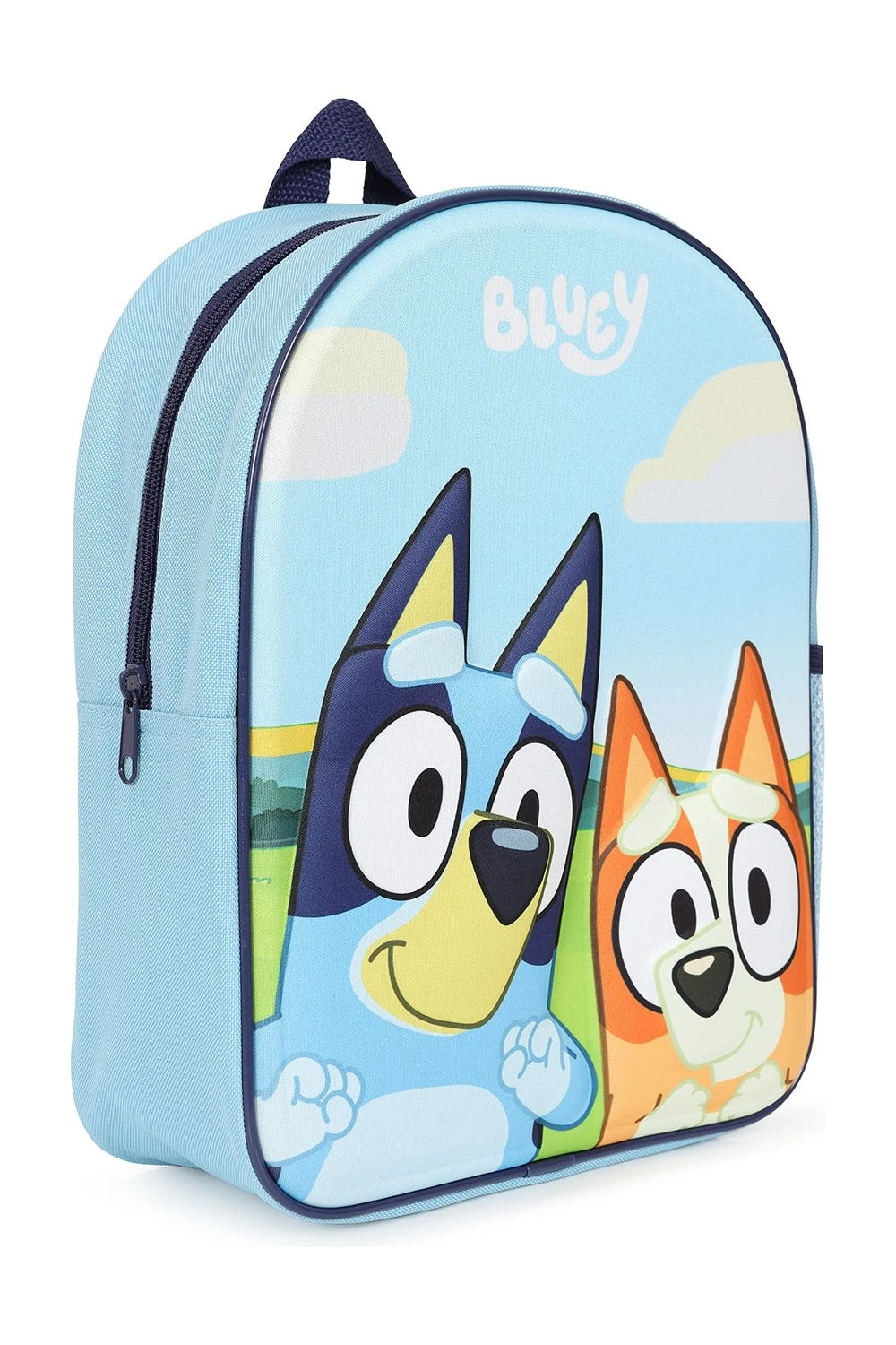 Official Bluey And Bingo 3D Childrens Blue Backpack 2 Official Bluey And Bingo 3D Childrens Blue Backpack - Image 2