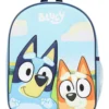 Official Bluey And Bingo 3D Childrens Blue Backpack
