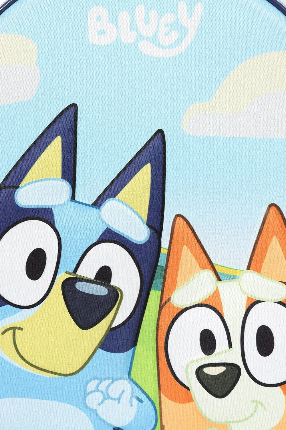 Official Bluey And Bingo 3D Childrens Blue Backpack 3 Official Bluey And Bingo 3D Childrens Blue Backpack - Image 3
