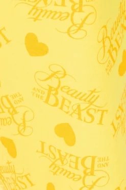 Women's Disney Beauty And The Beast Belle Mrs Potts Long Pyjama Set -All Ages Fashion PJF MOD220516 19