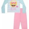 Girls #Love Emoji Long Pyjamas