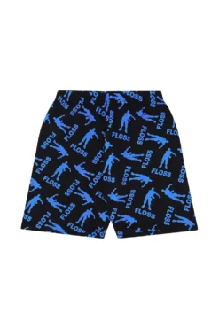 Floss Emote Dance Blue Short Pyjamas -All Ages Fashion Short Pyjamas Blue 3
