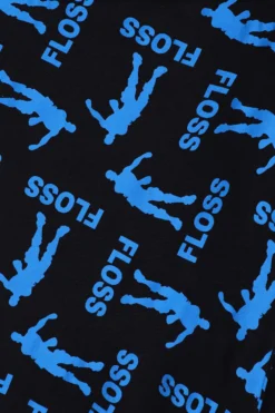 Floss Emote Dance Blue Short Pyjamas -All Ages Fashion Short Pyjamas Blue 5