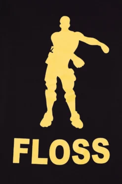 Floss Gold Emote Dance Short Pyjamas -All Ages Fashion Short Pyjamas Yellow 2