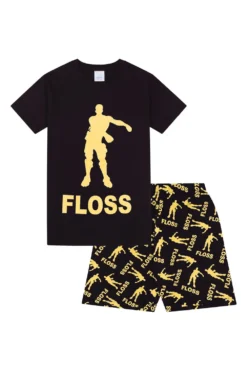 Floss Gold Emote Dance Short Pyjamas