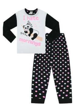 Girls I Hate Mornings Long Pyjamas