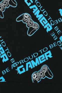 Boys Proud To Be A Gamer Controller Long Pyjamas -All Ages Fashion TPF1152 5