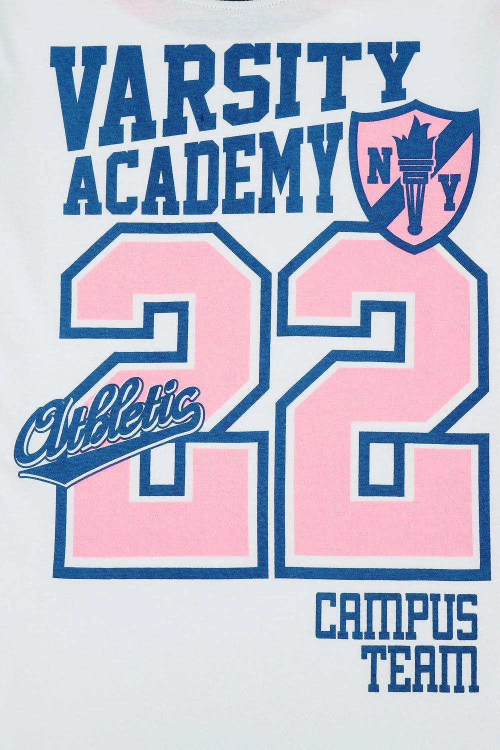 Girls USA College Varsity Team Stripe Long Pyjamas 9-10 Years 3 Girls USA College Varsity Team Stripe Long Pyjamas 9-10 Years - Image 3