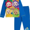 Boys Teletubbies Wake Up Time Long Pyjamas