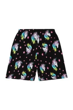 Girl's Born To Sparkle Unicorn Short Pyjamas 13 Girl's Born To Sparkle Unicorn Short Pyjamas -All Ages Fashion borntosparkleshort1